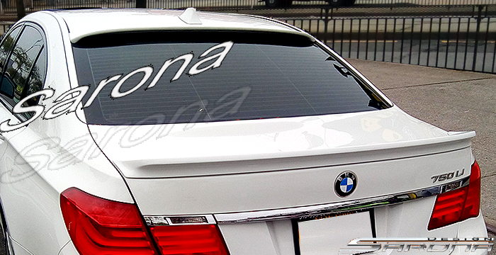 Custom BMW 7 Series Roof Wing  Sedan (2009 - 2015) - $299.00 (Manufacturer Sarona, Part #BM-025-RW)